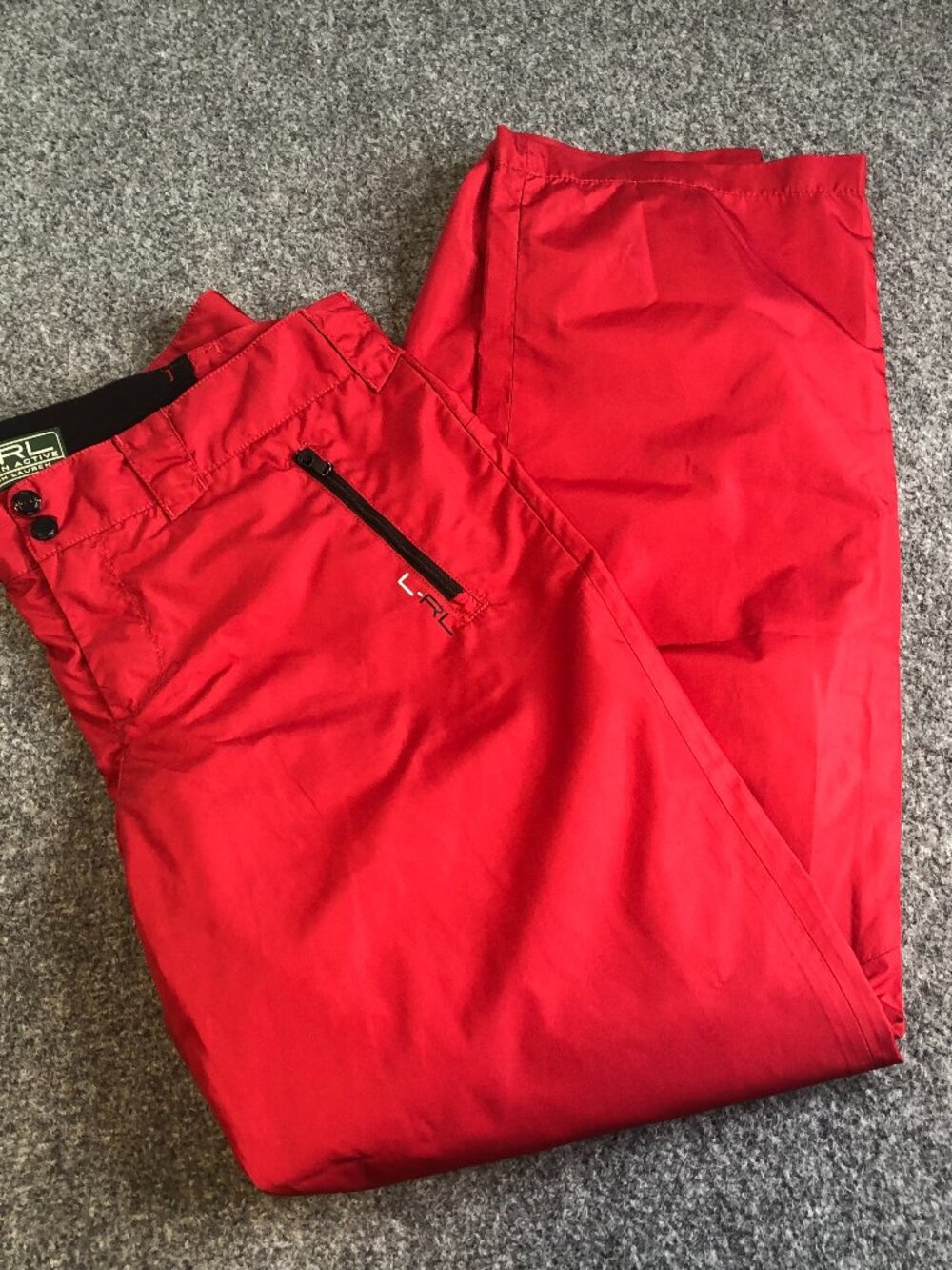 Lauren Ralph Lauren LRL Active Windbreaker Pants Womens 10 Y2K Vintage 90s